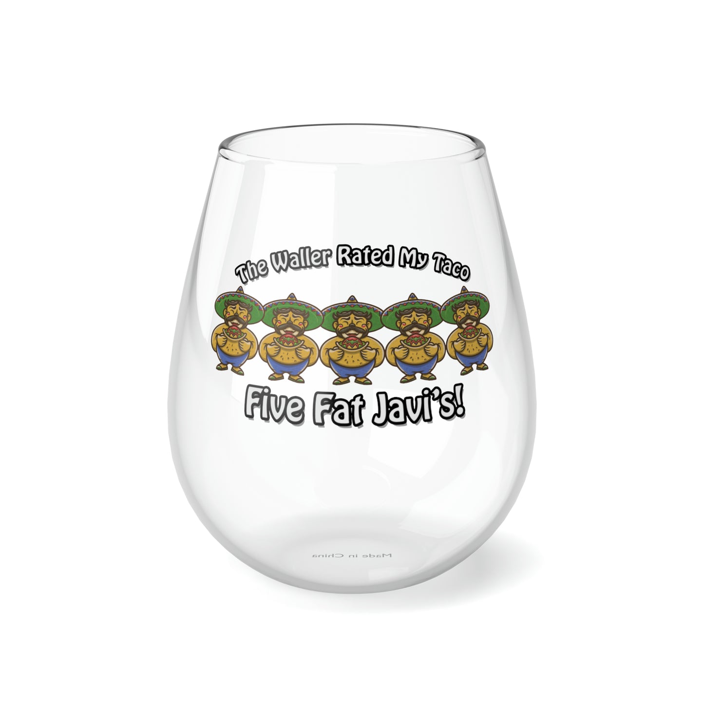 5 Fat Javi Wine Glass