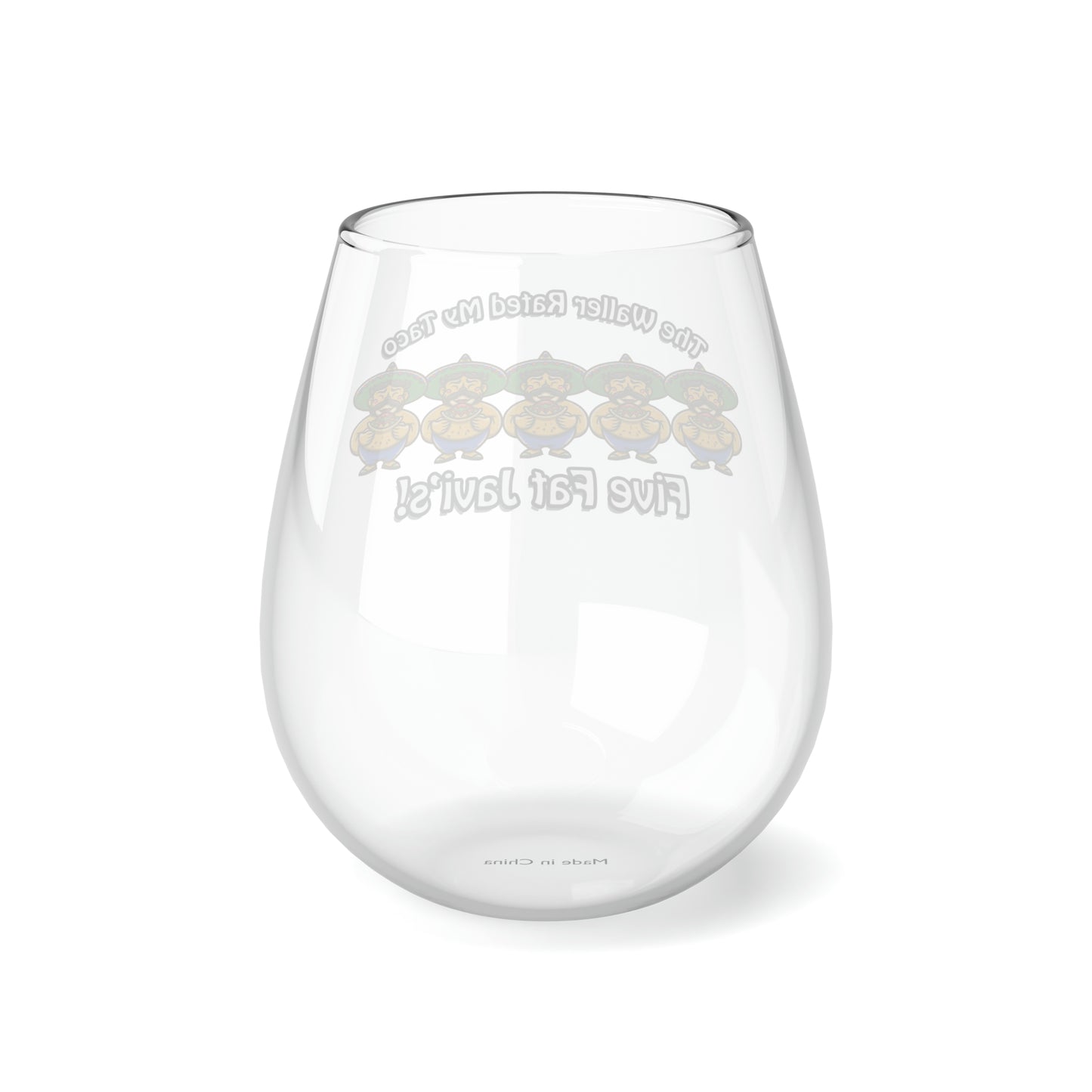 5 Fat Javi Wine Glass